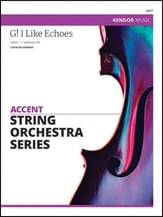 G! I Like Echoes Orchestra sheet music cover